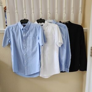 The Children's Place Boy's  Cotton Botton Down Shirts Bundle